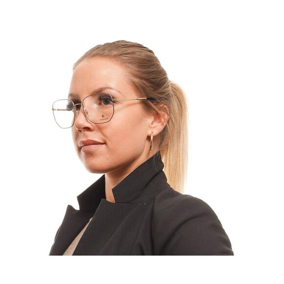 Aigner Titanium Rectangle Optical Frames Unisex Black - Picture 4 of 5